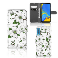 Samsung Galaxy A7 (2018) Hoesje Dogwood Flowers - thumbnail