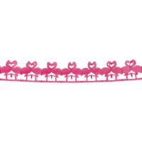 Boland Slinger Flamingo's Meisjes 2,5 Meter Papier Roze