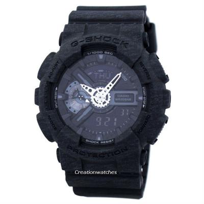 Casio G-SHOCK Standard Analoog-Digitale Horloge GA-110HT-1A - Zwart Casio G-SHOCK Standard Analoog-Digitale Horloge GA-110HT-1A - Zwart