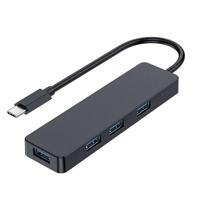 GEMBIRD USB-hub UHB-CM-U3P4-0 Zwart