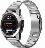 Titanium schakelband - Zilver - Garmin Epix Pro Gen 2 (51mm) / Quatix 7X / 6X & Tactix 7 (pro)