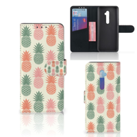 OPPO Reno2 Book Cover Ananas