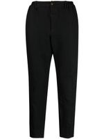 Black Comme Des Garçons pantalon fuselé à chevrons - Noir