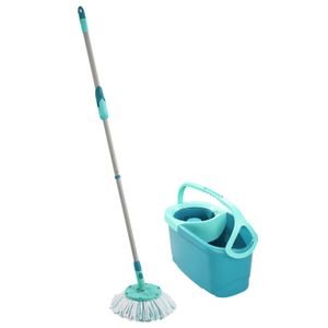 Leifheit Clean Twist Disc Mop dweilsysteem & -emmer Enkel reservoir Blauw