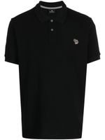 PS Paul Smith polo à motif zèbre - Noir