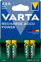 Varta AAA 800mAh Ready2Use 4x - thumbnail