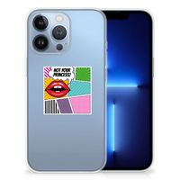 Apple iPhone 13 Pro Silicone Back Cover Popart Princess - thumbnail