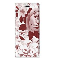 Bookcase Sony Xperia 5 Watercolor Flowers - thumbnail