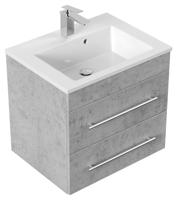 Saniclear Francisco wastafelmeubel 60cm beton