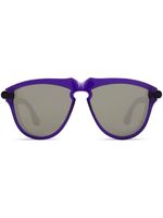 Burberry Eyewear lunettes de soleil à monture pilote - Violet