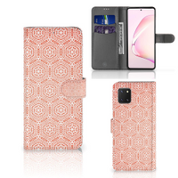 Samsung Note 10 Lite Telefoon Hoesje Pattern Orange - thumbnail