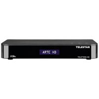 Telestar HD 7i twin Sat Receiver HDTV Twin schwarz Satelliet Full HD Zwart