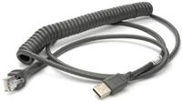 Honeywell USB-kabel. Spiraal. 2.9m