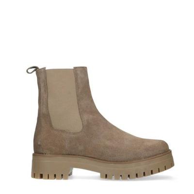 Sacha suède chelsea boots taupe