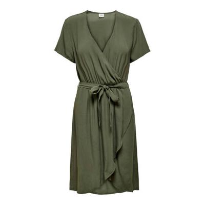 JDY wikkeljurk JDYLEA met ceintuur groen