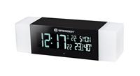 Bresser DCF draadloze FM-wekker, lichtwekker, wake-up light met bluetooth-luidspreker en weergave van binnentemperatuur