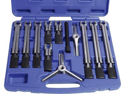 Kunzer 7UAZ12 Universele 2/3-armige trekkerset, 12-delig