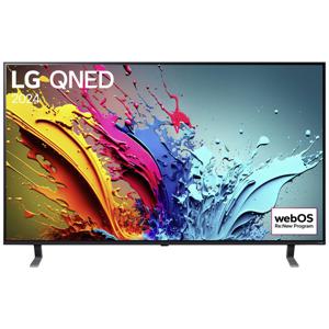 LG Electronics 75QNED85T6C 4K QNED LED-TV 190 cm 75 inch Energielabel D (A - G) CI+*, DVB-C, DVB-S2, DVB-T2, Smart TV, UHD, WiFi, Nano Cell Zwart