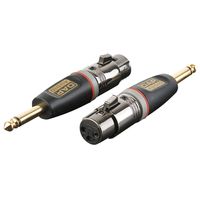 DAP Xcaliber XGA23 XLR female naar mono jack male adapter - thumbnail