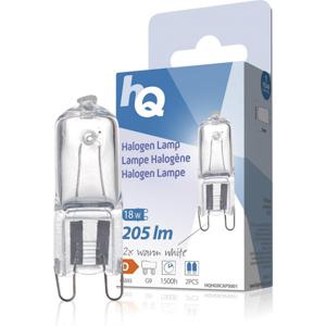 HQ Halogeenlamp G9 18W 205LM Warm Wit 2 Stuks