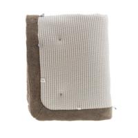 Snoozebaby boxkleed 75x95 cm Warm Brown