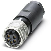 Phoenix Contact 1521397 Sensor/actuator connector, niet geassembleerd 7/8 Aantal polen (sensoren): 5 Bus, recht 1 stuk(s) - thumbnail