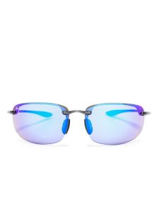 Maui Jim lunettes de soleil Hookipa à monture rectangulaire - Gris