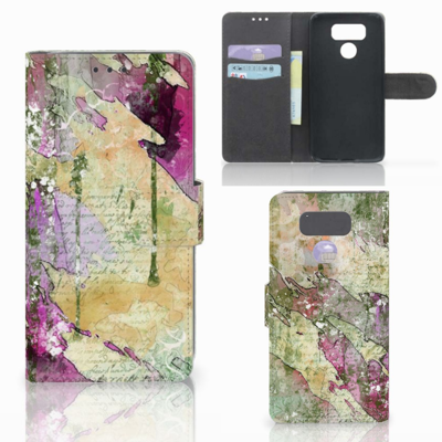 Hoesje LG G6 Letter Painting