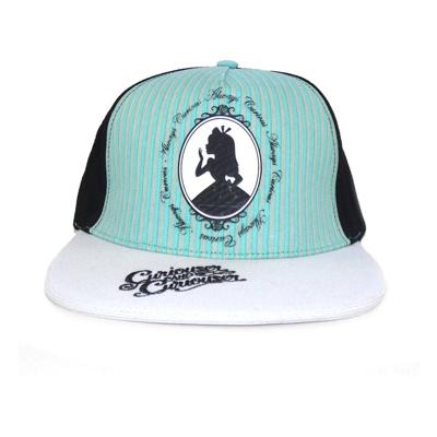 Alice In Wonderland Curved Bill Cap Curious