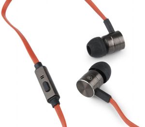 Gembird MHS-EP-LHR hoofdtelefoon/headset Hoofdtelefoons In-ear 3,5mm-connector Zwart, Oranje