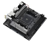 ASRock A520M-ITX/ac Moederbord Socket AMD AM4 Vormfactor Micro-ATX - thumbnail