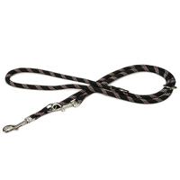 Beeztees Hondenlijn van nylon, rond, 200 x 1,3 cm, zwart