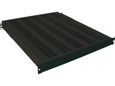 LogiLink SF1H15B 19 inch Apparaatbodem voor patchkast 1 HE Vast inbouw Geschikt voor kastdiepte: 1200 mm Zwart