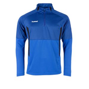 hummel Authentic 1/4-Zip Trainingstrui Kids Blauw Zwart