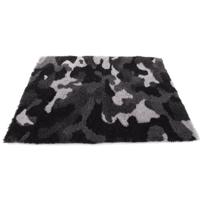 Vetbed print grijs 75X100 CM