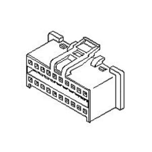 Molex 512424000 Female behuizing (kabel) Inhoud: 1 stuk(s) Bulk