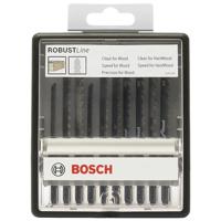 Bosch Professional 10-delig Decoupeerzaagblad set Robust Line Wood Expert voor zagen in hout