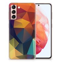 Samsung Galaxy S21 TPU Hoesje Polygon Color - thumbnail