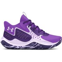 Under Armour Jet 23 GS Kids - Handbalschoenen - paars - maat 40