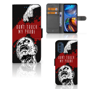 Motorola Moto E32 | Moto E32s Portemonnee Hoesje Zombie Blood