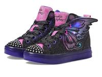 Skechers Girl's Twi-Lites 2.0 Twinkle Wishes Trainer, Lichtroze synthetisch multitrim, 31 EU