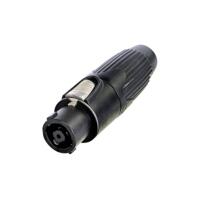 Neutrik NLT8FXX-BAG Luidsprekerconnector Stekker, recht Aantal polen: 8 Zwart 1 stuk(s) - thumbnail