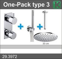 One-Pack Inbouwthermostaatset Type 3 Chr (30Cm) - thumbnail