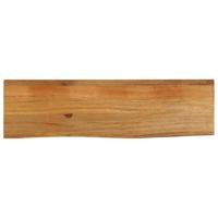 vidaXL Tafelblad met natuurlijke rand 100x30x3,8 cm massief mangohout