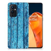 OnePlus 9 Bumper Hoesje Wood Blue