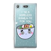 I'm A Hopeless Ramen-Tic For You: Sony Xperia XZ1 Compact Transparant Hoesje - thumbnail