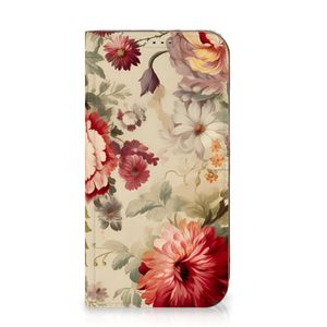 Smart Cover voor iPhone 15 Bloemen