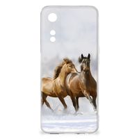 OPPO A78 5G | A58 5G TPU Hoesje Paarden