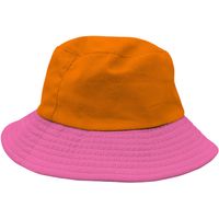 Vissershoed Colorblock Oranje/Roze