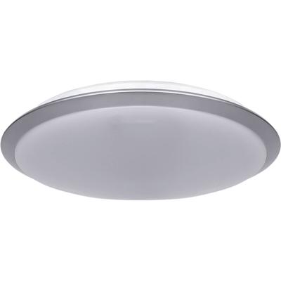 LED Plafondlamp - Aigi Ashly - Opbouw Rond 24W - Natuurlijk Wit 4000K - Mat Zilver - Aluminium LED Plafondlamp - Aigi Ashly - Opbouw Rond 24W - Natuurlijk Wit 4000K - Mat Zilver - Aluminium
